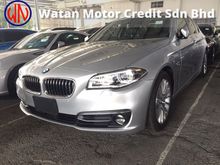 2015 BMW 528i 2.0 CC UNREGISTER,TRUE YEAR MADE CAN PROVE,FACELIFT,TURBO,FULLSPEC,JAPAN,MEMORY SEAT,LEATHER,AUTO BRAKE,REVERSE CAM,FREE 1 YEAR WARRANTY