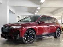 2023 BMW iX 0.0 xDrive40 Sport / BMW SERVICE RECORD 17K KM / BMW WARRANTY TILL 2028/31 / CRYSTAL GEARNOB & POWER SEAT BUTTON / MAGIC ROOF / CARKING