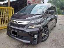 2010 Toyota Vellfire 2.4 Z Platinum 7 SEAT 2 POWER DOOR HOME THEATRE
