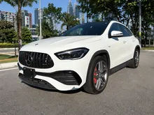 2022 Mercedes-Benz AMG GLA45S 2.0 4MATIC+ [SUNROOF BURMESTER HUD 4CAM BLACK RECARO SEAT] TOP SPEC 6,000KM BIG SALES