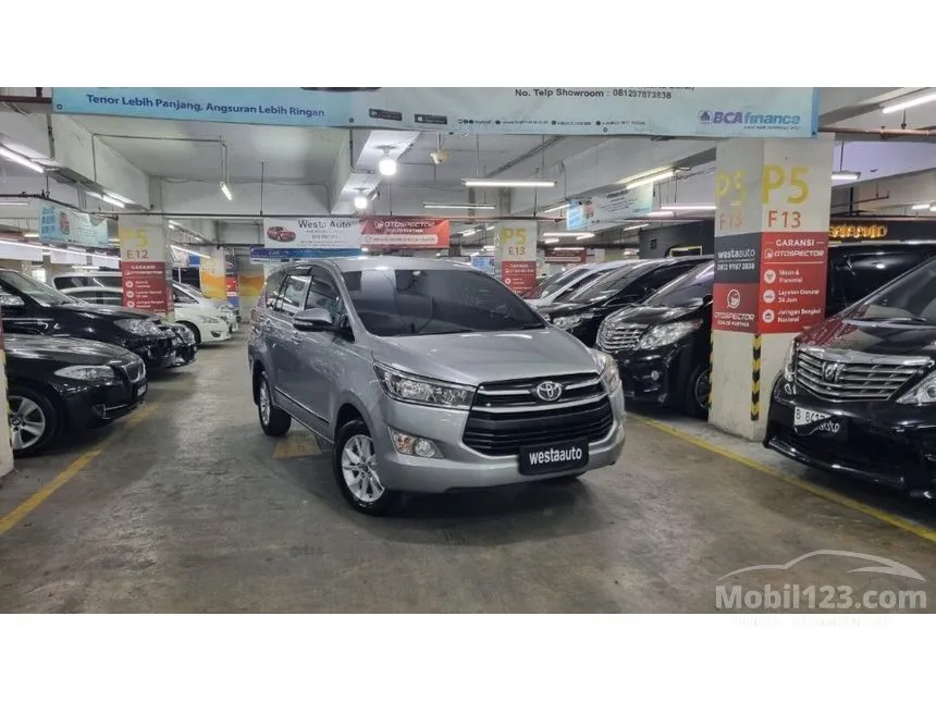 Jual Mobil Toyota Kijang Innova 2017 G 2.4 di DKI Jakarta Automatic MPV Silver Rp 270.000.000
