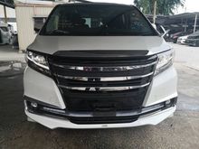 2015 Toyota Alphard 2.5 SC SUNROOF MODELISTA SKIRTING PILOT SEATS