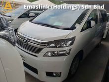 2014 Toyota Vellfire 2.4 8 Seater 2 Power Door Local AP Unreg (PRICE ZERO GST)
