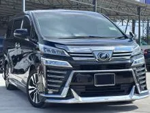 2019 Toyota Vellfire 2.5 ZG MPV SUNROOF MODELLISTA