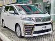 Recon 2020 Toyota Vellfire 2.5 Z A Edition MPV Z ZA NEW FACE APPLE CAR PLAY ANDROID AUTO 7 SEAT 2 POWER DOOR VACUUM BOOT LANE KEEP ASSIST P.CRASH UNREGISTER - Cars for sale