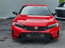 OFFER GRADE 6A CAR UNREG 2025 Honda Civic 2.0 Type R Hatchback RED COLOUR ONLY 20 KM NEW CAR CONDITION/ FREE 6 YEAR WARRANTY/ PROCESSING FEE RM1350