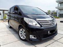 Toyota Alphard G ATPM 2012 Tgn 1 dr baru Dijamin Murah Pakaian Pribadi
