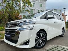 2018 Toyota Vellfire 2.5 G Van Wagon Reg.2019 Facelift White On Black Km10rb Pilot Seat Heater Seat #AUTOHIGH #MUST HAVE