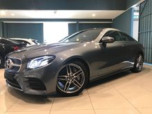 2017 Mercedes-Benz E300 2.0 AMG Coupe panoramic BURMISTER sound system Big screen interface