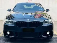 NEW STOCK, BMW 520i 2.0 M-SPORT F10 , FULL NEW BODYKIT , ALBINO TAILLAMP , SERVICE RECORD BMW , CARBON SPOILER , BLACK INTERIOR , ACCIDENT FREE , FSR