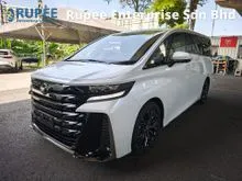 2025 Toyota Vellfire 2.4 Z PREMIER JAPAN HIGH GRADE 5A CAR MOONROOF SIDESTEP LOW MILEAGE 3K KM ONLY 8 YEARS WARRANTY SURROUND CAMERA HEAD UP DISPLAY