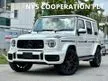 Recon 2019 Mercedes Benz G63 4.0 V8 BiTurbo AMG 4 Matic Unregistered Memory Seat AMG Multi Function Steering AMG Brembo Brake Kit AMG Performance Exhaust Sy