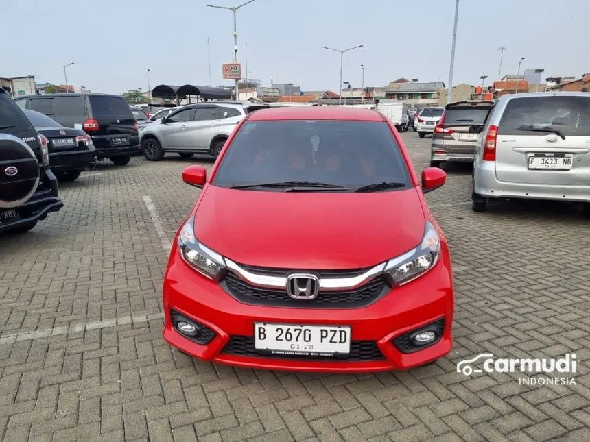 Jual Mobil Honda Brio 2023 E Satya 1.2 di Jawa Barat Manual Hatchback Merah Rp 138.000.000