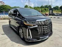 2022 Toyota Alphard 2.5 S Type Gold Sunroof BSM 3 LED Modellista Kit Ready Stock