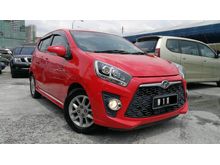 2015 Perodua Axia 1.0 Advance AUTO DVD PLAYER ISOFIX LEATHER SEAT STILL ORIGINAL FACTORY PAINT