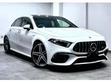 2020 Mercedes-Benz AMG A45 2.0 S 4MATIC+ Hatchback (Japan spec, 17k km, free 2 time service, free premium coating)
