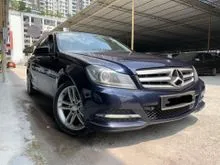 2012 Mercedes-Benz C250 CGI 1.8 Avantgarde Sedan