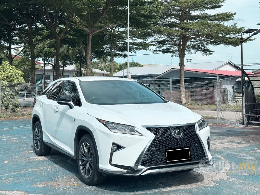 Used 2017 Lexus RX 200t 2.0 F Sport SUV - Carlist.my