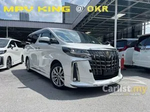 2022 Toyota Alphard 2.5 SC TG Type Gold / GRADE 5A / MODELISTA 2 / SUNROOF / 7 DAY LIGHT /  3 LED / BSM / DIM / LKA / BLACK INTERIOR / UNREG