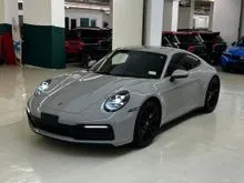 Crayon Grey 2021 Porsche 911 3.0 Carrera Coupe Japan Spec