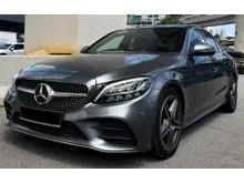 2020 Mercedes-Benz C200 2.0 TURBO AMG PERFECT CONDITION FULL SERVICE RECORD c300 FACELIFT