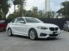 2014 BMW 220i 2.0 MSport Line Coupe