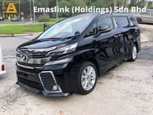 2015 Toyota Vellfire 2.5 ZA 7seats 360view PowerBoot JBL Sounds Syetem Keyless 7G