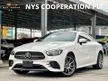 Recon 2021 Mercedes Benz E300 2.0 AMG Line Coupe Sports Unregistered Burmester Sound System Head Up Display Aircond Seat Massege Seat Full Leather Seat