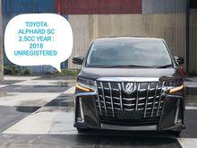 FREE 5 YEARS WARRANTY 2018 TOYOTA ALPHARD SC 2.5CC NEW FACE-LIFT FULL LEATHER LIMITED BROWN COLOR MPV # Max 012-201 6830