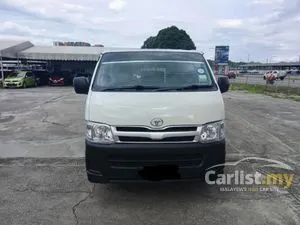 2013 Toyota Hiace 2.5 Panel Van (M) - GOOD CONDITION / PROMO