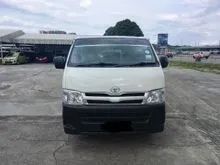 2013 Toyota Hiace 2.5 Panel Van (M) - GOOD CONDITION / PROMO