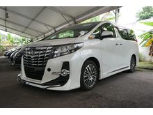 2017 Toyota Alphard 2.5 G S C Package MPV (A) UNREG