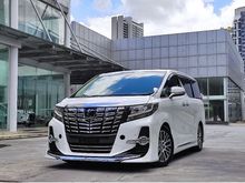 2018 Toyota Alphard 2.5 G S C, Ori japan MDLS bodykiy, Alphine,2 Sunroof, Pre crash, old facelift