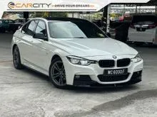 2016 BMW 320i 2.0 M Sport Sedan WARRANTY FACELIFT MODEL FULL M-SPORT BODYKIT & STEERING LEATHER SEAT WITH MEMORY REVERSE CAMERA FULL LED HEADLIGHTS