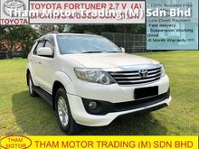 2014 Toyota Fortuner 2.7 V TRD Sportivo SUV 7 SEAT FULL LEATHER SEAT GOOD CONDITION LOW MLEAGE ACCIDENT FREE AND 1 CAREFUL OWNER