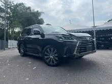 2019 LEXUS LX570 5.7L BLACK SEQUENCE/Rear Entertainment/Full Spec