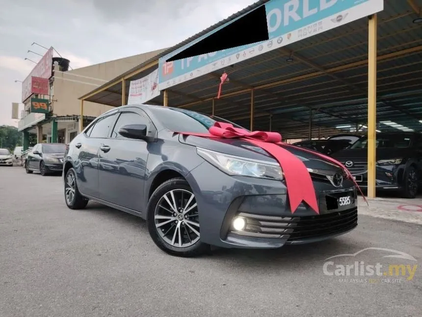 2017 Toyota Corolla Altis G Sedan