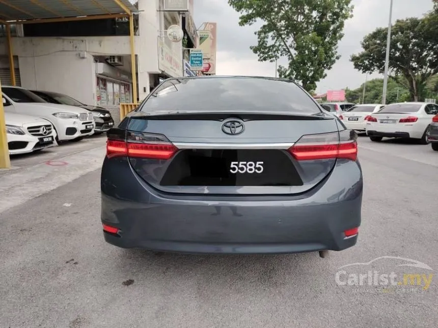 2017 Toyota Corolla Altis G Sedan