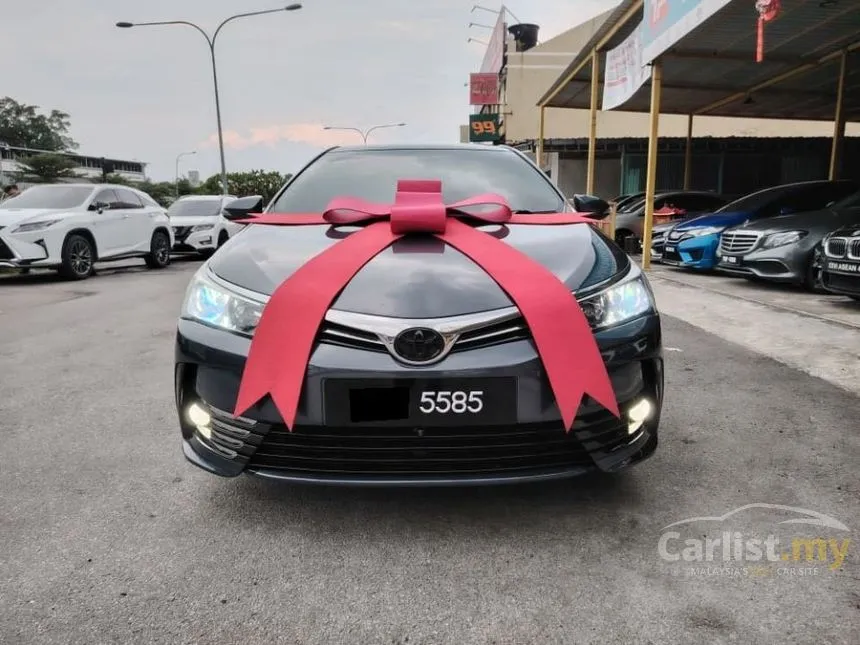2017 Toyota Corolla Altis G Sedan