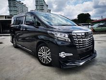 Full Spec 2016 Toyota Alphard 2.5 SC Unreg