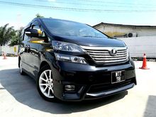 Toyota Vellfire 2.4 Z Platinum MPV DUAL POWER DOOR SUNROOF POWER BOOT SOUND SYSTEM