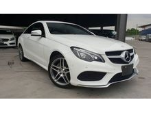 2015 Mercedes Benz E250 Coupe AMG Sport 2.0L Red Seat ( UNREGISTER )