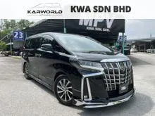 2017 Toyota Alphard 2.5 TYPE BLACK Package MPV 3LED HEADLIGHT 2POWER DOOR POWER BOOT ANDROID 360CAMERA  MODELLISTA