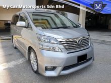2011 Toyota Vellfire 3.5 Z MPV TWIN POWER DOOR/LEATHER SEAT TIP TOP CONDITION