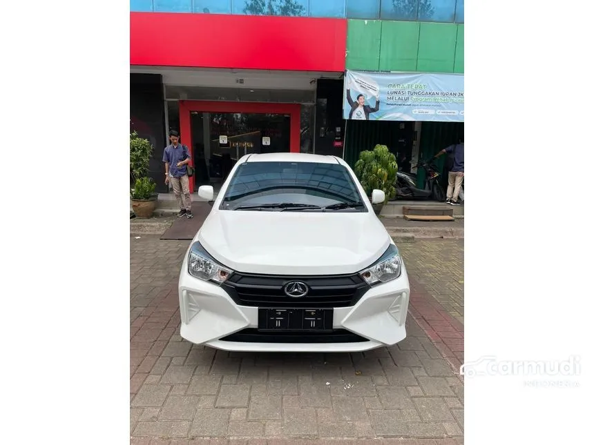 Jual Mobil Daihatsu Ayla 2024 ADS R 1.2 di Jawa Barat Automatic Hatchback Putih Rp 120.000.000