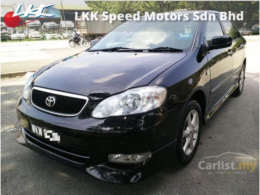 Toyota Corolla Altis 04 G 1 8 In Kuala Lumpur Automatic Sedan Black For Rm 800 Carlist My