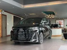 2025 Toyota Vellfire 2.4 Z Premier #BlackLeather #Sparetire