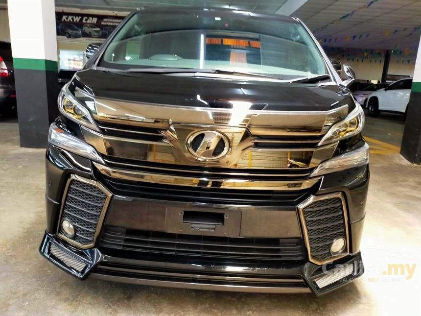 2016 Toyota Vellfire Z Golden Eyes MPV