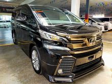 2016 Toyota Vellfire 2.5 Z Golden Eyes MPV