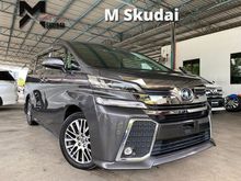 2015 Toyota Vellfire 2.5 ZG P.CRASH & ALPINE PLAYER 5YRS WARRANTY!!!